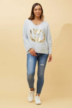 LUCCA GRAPHIC PRINT TOP -Female Clothing Store 01de650cd3bd59c1c8ba248ff17b7c64