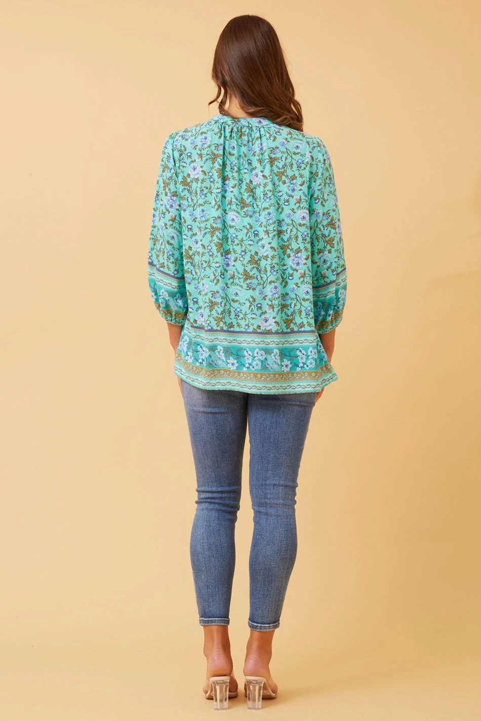 LYNDEN FLORAL BOHO TOP 6 LYNDEN FLORAL BOHO TOP - Image 6