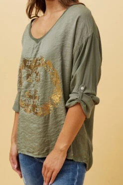 LUCCA GRAPHIC PRINT TOP -Female Clothing Store 051b78ed141d33eed8c35b38bd895f6d