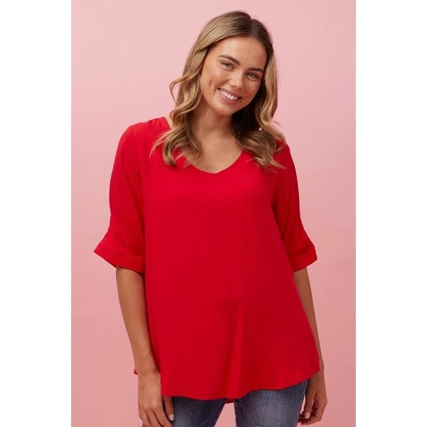 KENDRA BUTTON DETAIL TOP 14 KENDRA BUTTON DETAIL TOP - Image 14