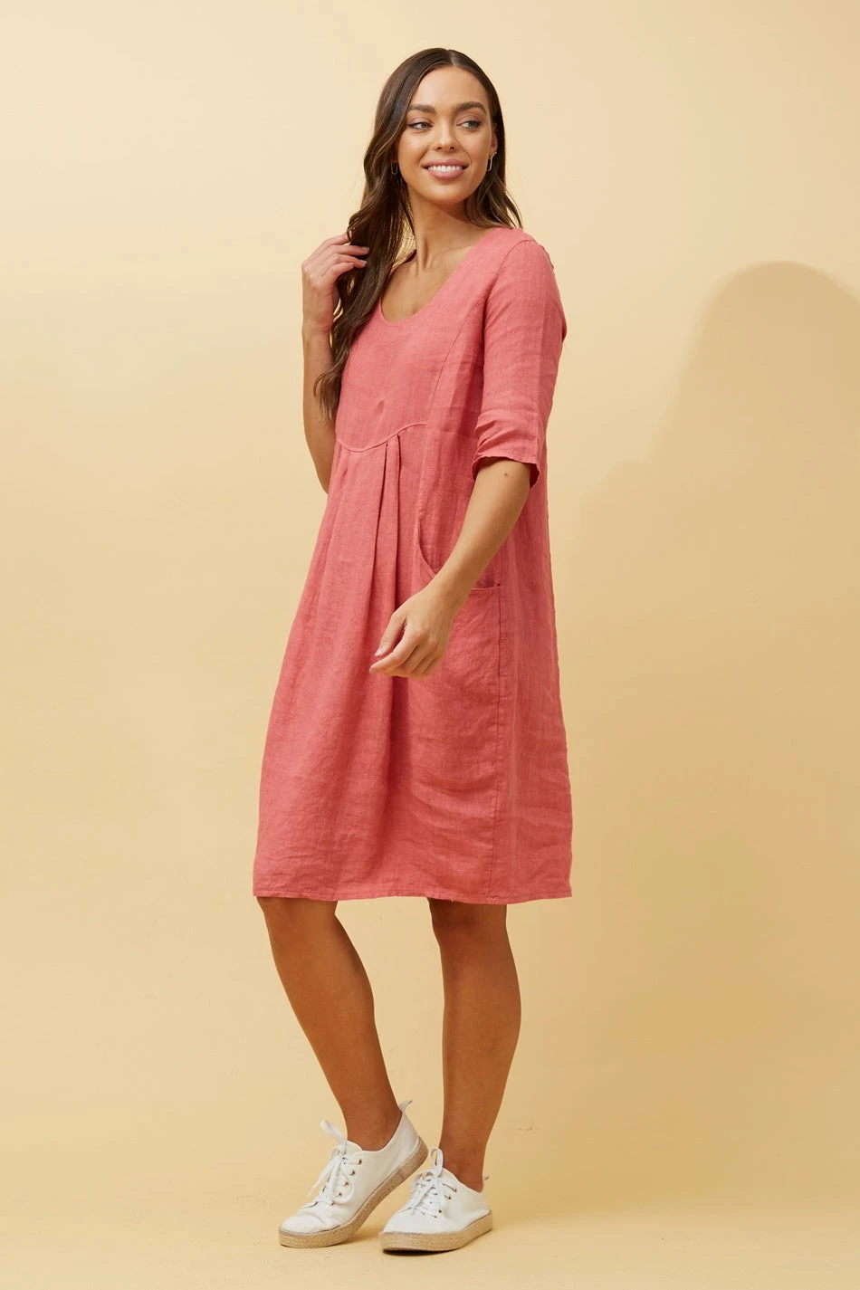 PISA LINEN DRESS 4 PISA LINEN DRESS - Image 4