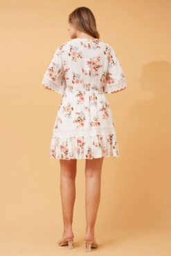 FLORAL LACE TEA DRESS -Female Clothing Store 094083556fd5490a4cb48331ce26ec35