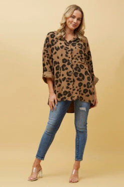 HAVANA ANIMAL PRINT SHIRT -Female Clothing Store 0cb8b38b003acbe3b3630965a6318ba4