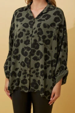 HAVANA ANIMAL PRINT SHIRT -Female Clothing Store 14bf0ec1cf67bcfd39a90f3689e6f8e1