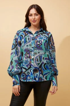 BELLE LONG BALLOON SLEEVE SHIRT -Female Clothing Store 15a5277c9a6ce69eea9b10de4a558e9a