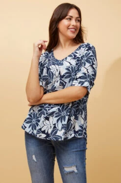 KENDRA BUTTON DETAIL FLORAL TOP 16 KENDRA BUTTON DETAIL FLORAL TOP -Female Clothing Store 15da2499bed2f8d475e81b1937b58721