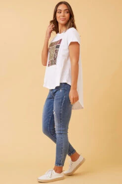 CG FLORAL BOHO GRAPHIC T-SHIRT -Female Clothing Store 18d03338f7a469ff756b9285ff0167cf