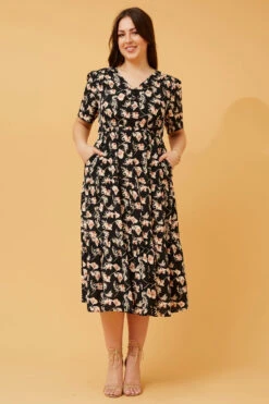 KYAH FLORAL MIDI DRESS 9 KYAH FLORAL MIDI DRESS -Female Clothing Store 1975dde7dda5b8d14a78a7209e05dddb 16631cf9 13d3 4d67 9d0c f26d0c7b0c5f