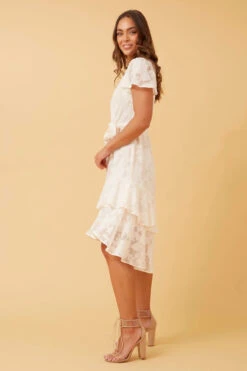 IZZY FLORAL PATTERN MIDI DRESS -Female Clothing Store 19b578bb7424adddad42f9d593d5fa1e