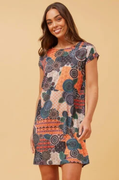 PAULA BOHO SHIFT DRESS -Female Clothing Store 1aee2b1e9eb3419c6c7f4b525457b43d ca190222 3638 411b a5da ba4794909140