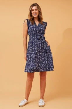 RAVINA DITSY FLORAL SHORT DRESS -Female Clothing Store 1b2a1771f42cd18d20614075a2c3536b