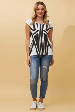 SONDRA SEQUIN GARPHIC TSHIRT -Female Clothing Store 1ba257905edc413bafd22d4775c32840