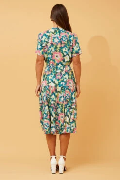 MARIELLA FLORAL MIDI DRESS -Female Clothing Store 1beac37bbc09fd32c835501c6ebcd3fe