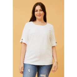 GAELIN LINEN TOP -Female Clothing Store 1c00a656951206bd7f15b28f16a76761