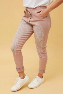 JANJA STUDDED WINGS JOGGER PANTS -Female Clothing Store 1f48b7fae920eac440f48591ba09e810