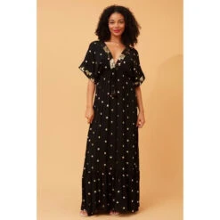 CHRISTINA SEQUIN POLKA DOT MAXI DRESS -Female Clothing Store 1f7a82de7d5a801032fab6a273d92f4e