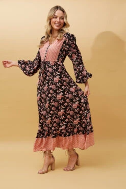 FLORAL BOHO MAXI DRESS -Female Clothing Store 213cdd69b6bd8838f6e57e5080ba2f86