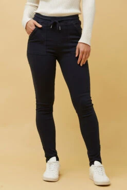 JANJA SOLID DENIMJOGGERS -Female Clothing Store 21d6cfdd6b036ee98e0f151f2bacaaa9