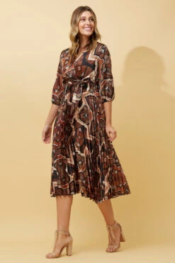 MARIETTA SATIN MIDI DRESS -Female Clothing Store 2324ea7537f4bc4c9af8ce7d42878f35