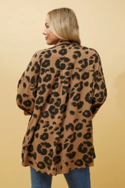 HAVANA ANIMAL PRINT SHIRT -Female Clothing Store 2384f0b71e45469586de7fbcf922d743