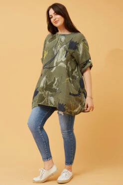 CIA FLORAL LINEN TOP -Female Clothing Store 24dcd40f5a4053b7d196e686b666a478