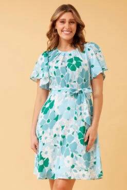 RAELENE FLORAL SHORT DRESS -Female Clothing Store 257d3b505b5d76fe42db7ed7f16b578e