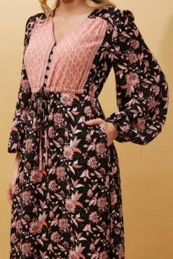 FLORAL BOHO MAXI DRESS -Female Clothing Store 264b3389b0ecb7e11a9296c2bfd84d40