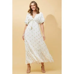 CHRISTINA SEQUIN POLKA DOT MAXI DRESS -Female Clothing Store 2786b182c32dea2ac553c9fd9fdf37d3