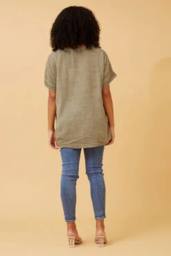 JULINA EVIL EYE LINEN TOP -Female Clothing Store 27f171d637421a7a70297f16188d3aee