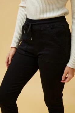 JANJA SOLID DENIMJOGGERS -Female Clothing Store 282bf4165cd43877f5bb03a31b34f51a