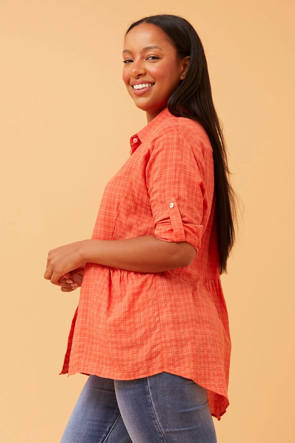 MAISIE CHECK SHIRT - Image 5