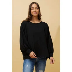 TEREZE OVERSIZED BATWING SLEEVE BLOUSE -Female Clothing Store 29653d33aff83c04966c0848894c9684
