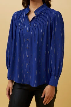 GEMINI FOIL PRINT SHIRT 29 GEMINI FOIL PRINT SHIRT -Female Clothing Store 2a79351cb9abd3f7471b9c0fe1117d0a