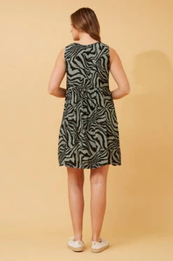 VENICE ANIMAL PRINT SHORT DRESS -Female Clothing Store 2b86ee8dfb97e5147a90a8fe2d73a626