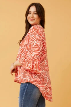 VASCO FLUTE SLEEVE BLOUSE -Female Clothing Store 2c77a106e2af816ff3894bd3dcd31c15