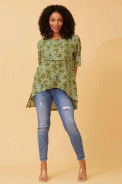 RUTH DOUBLE LAYER FLORAL TOP -Female Clothing Store 2d374cb51cf64271a7eb9f009131a00f f810e438 0ff3 4e7d a134 bb2e642c7d75