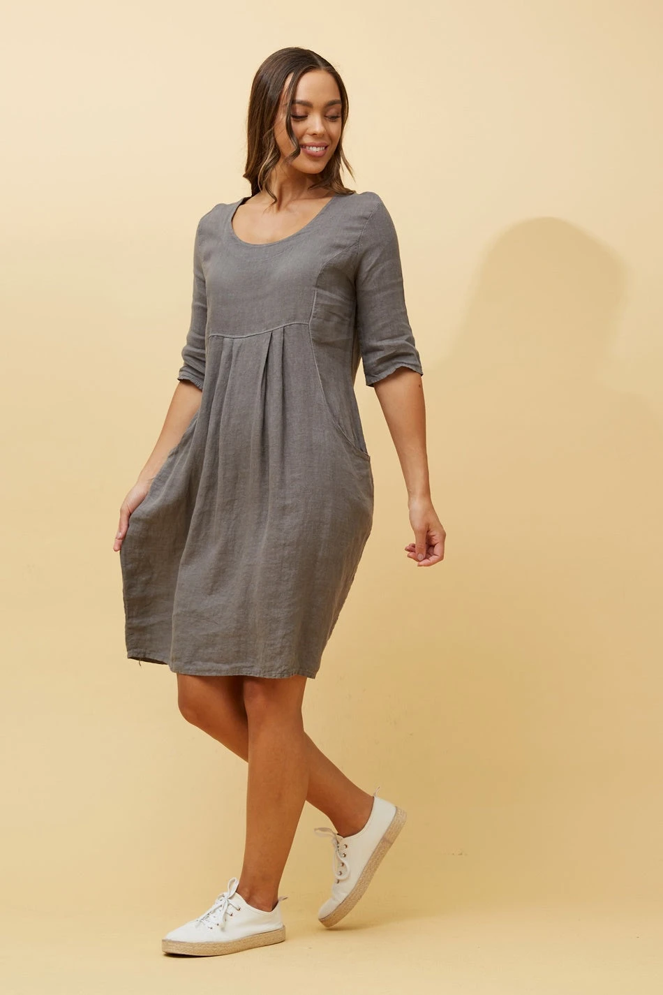 PISA LINEN DRESS 11 PISA LINEN DRESS - Image 11
