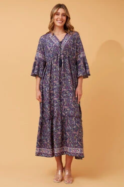TRINA PAISLEY BOHO MAXI DRESS -Female Clothing Store 2e94f06b49d695f658c407a0c4bc0261