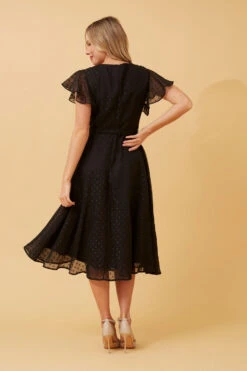 NALANI MOCK WRAP MIDI DRESS -Female Clothing Store 2f667f5ef3eeb19905c42b0611ff80c2