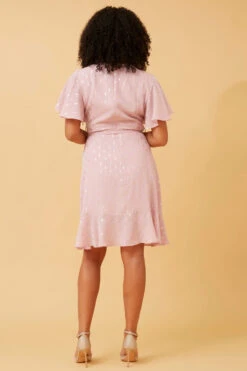 JOYCE GOLD FOIL PRINT DRESS 12 JOYCE GOLD FOIL PRINT DRESS -Female Clothing Store 30b431908895d2725a9c9a8c456be398