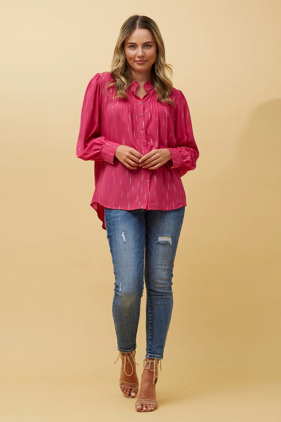 GEMINI FOIL PRINT SHIRT 14 GEMINI FOIL PRINT SHIRT - Image 14