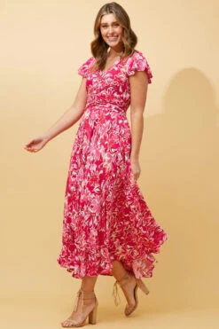 MALIBU FLORAL MAXI DRESS -Female Clothing Store 331fa51dd4262a5e93f1558317f564cb