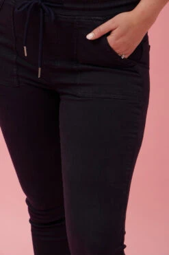 JANJA SOLID DENIMJOGGERS -Female Clothing Store 384f6a509fc1232d2f53f2009c265cb0