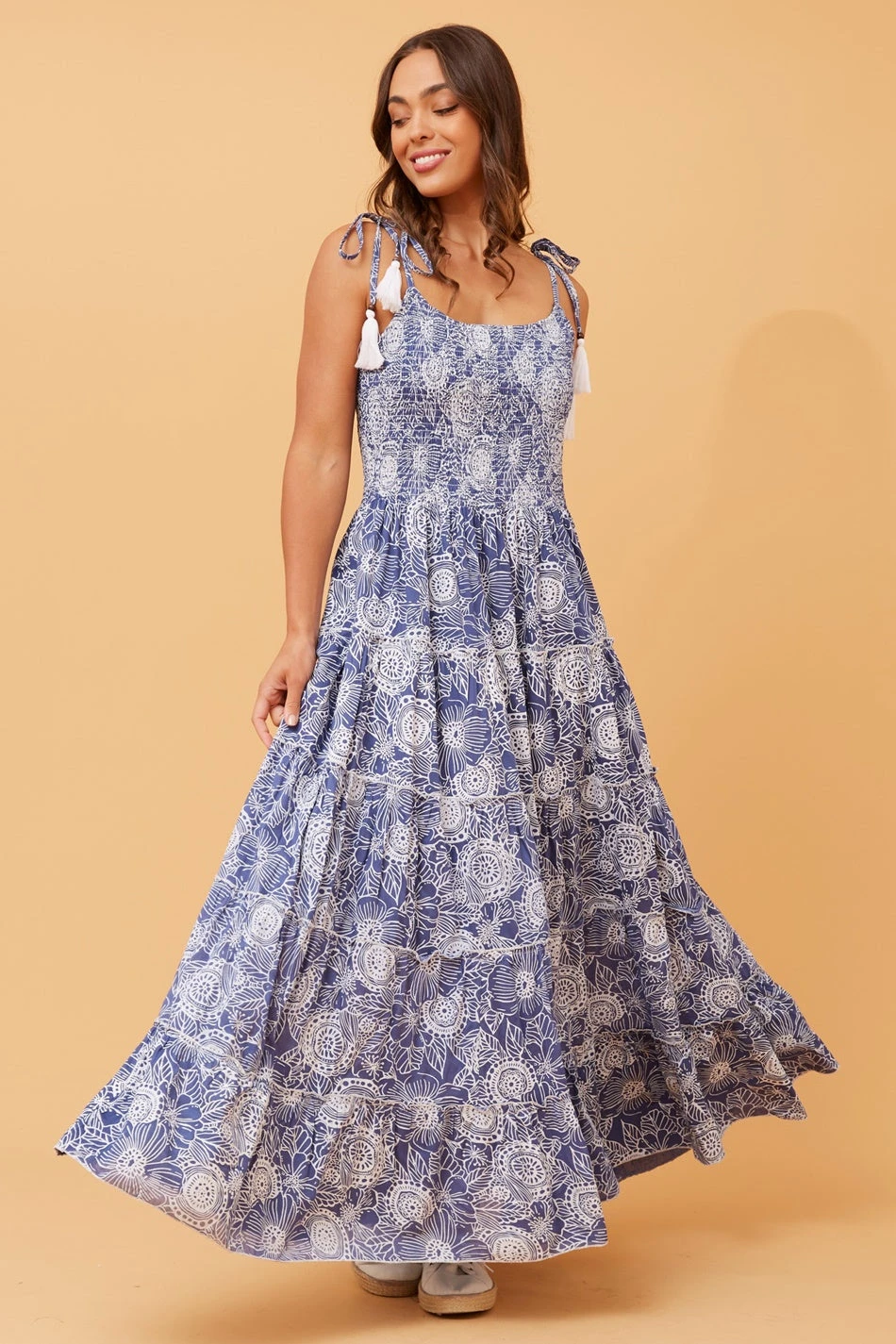 NIRA TIERED MAXI DRESS 3 NIRA TIERED MAXI DRESS - Image 3