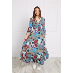 PRINTED BOHO MAXI DRESS -Female Clothing Store 38b66c4b8ffe0302b6190a06745c4509