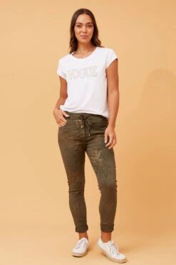JANJA FOIL PRINT JOGGER PANTS -Female Clothing Store 396ed641aa862864497a4b9180600840 dbfa866c d462 4160 9c96 ffc85e7d93c7