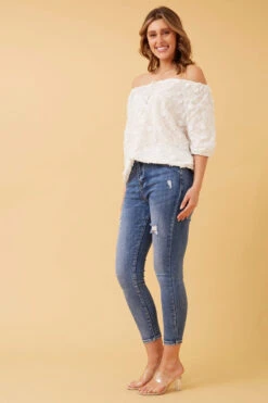 MARLENE FLORAL LACE TOP -Female Clothing Store 3b1eaa28472edfb48fc0342d0a363bb7