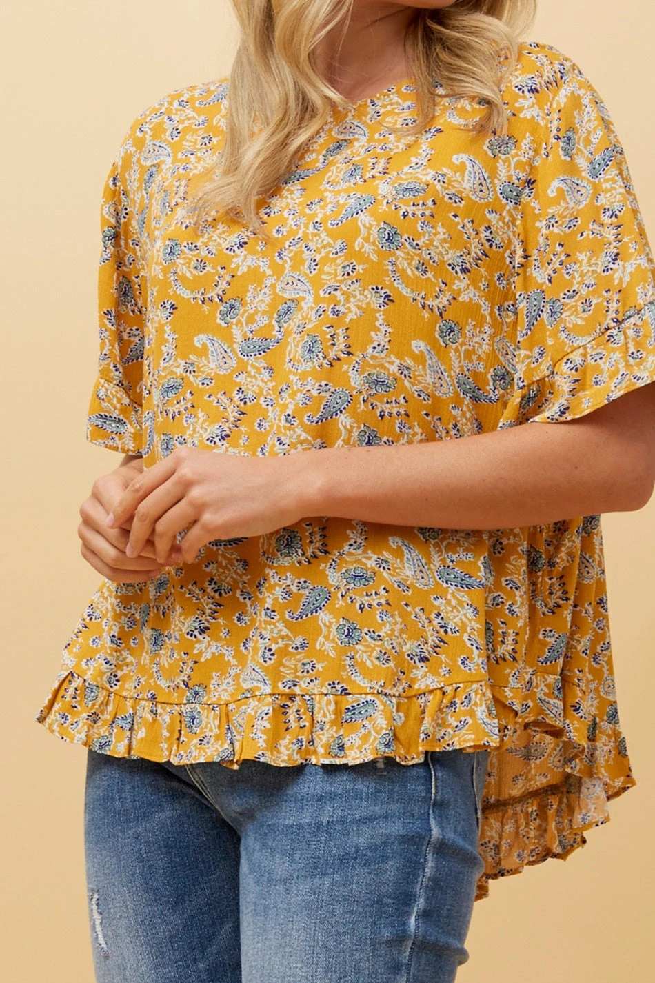 FRILA PAISLEY BOHO TOP 13 FRILA PAISLEY BOHO TOP - Image 13