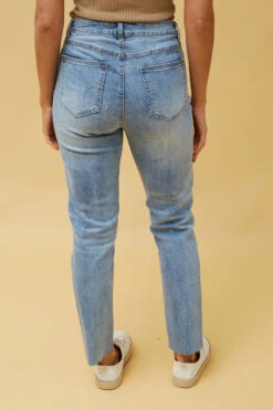 LOMA RIPPED DENIM PANTS -Female Clothing Store 3d91d6dc8cbb11757ed05d70112072a7