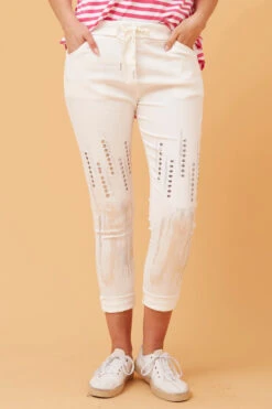 JANJA EMBELLISHED JOGGERS -Female Clothing Store 3ea2d6fd10e9e4059084e8194d5d0b4a
